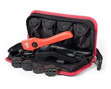 Пресс-клещи КВТ СТК+4 в прочной тканевой сумке с набором номерных матриц  картинка